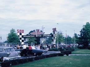 Entrance to Indianapolis Speedway